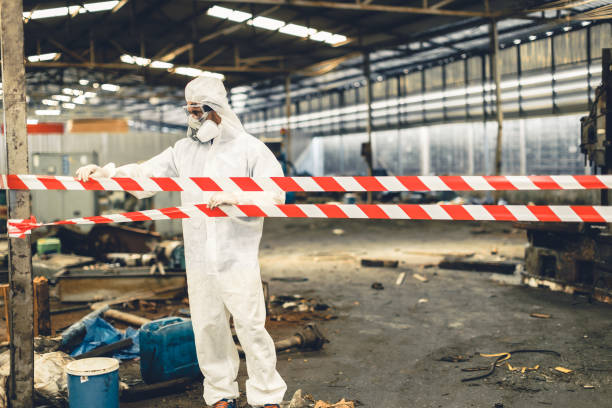 Professional Drug Lab Cleanup technician working in Deshler, NE